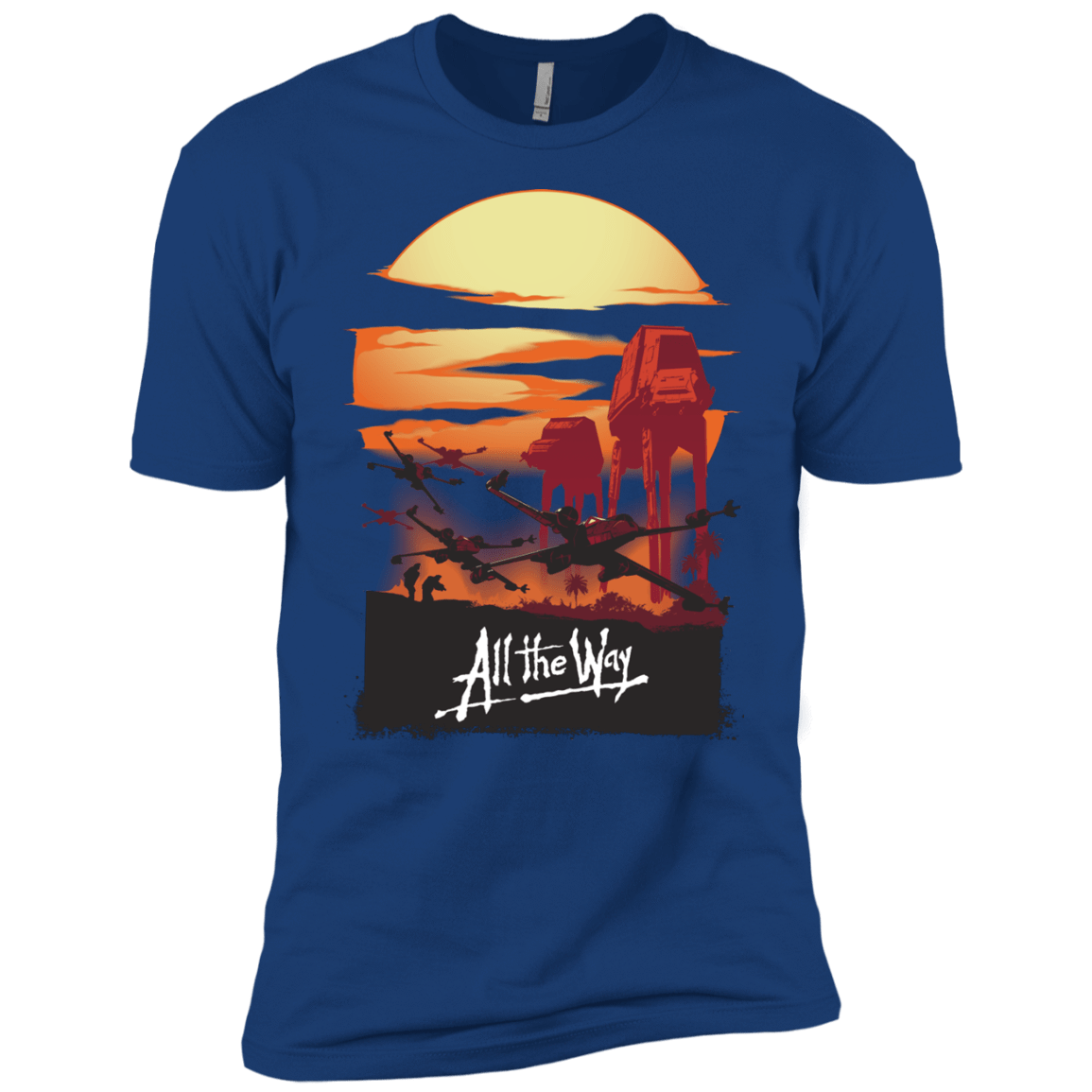 T-Shirts Royal / YXS All The Way Boys Premium T-Shirt