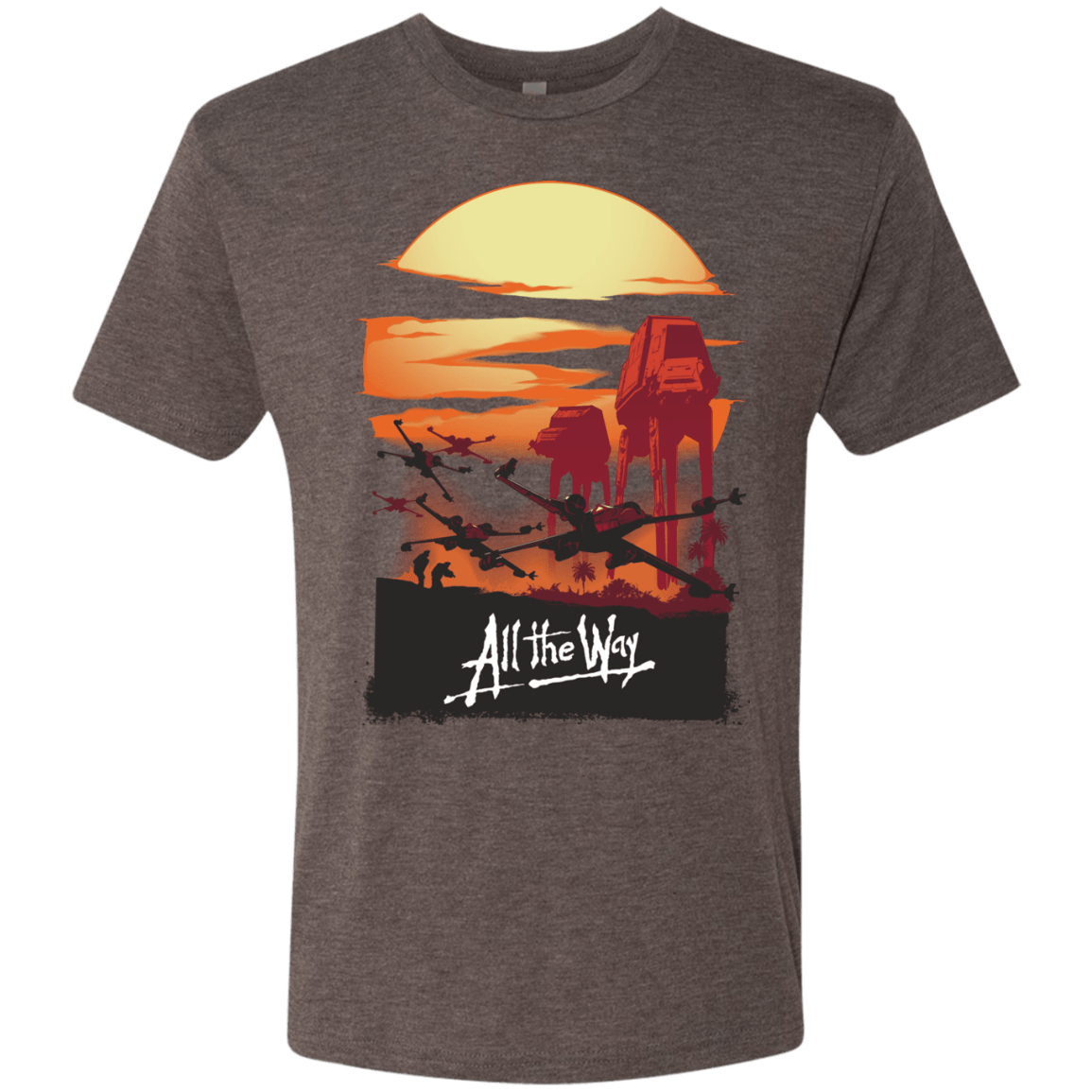 T-Shirts Macchiato / Small All The Way Men's Triblend T-Shirt