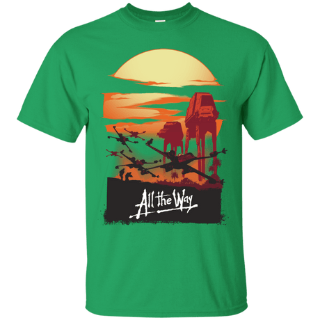 T-Shirts Irish Green / Small All The Way T-Shirt