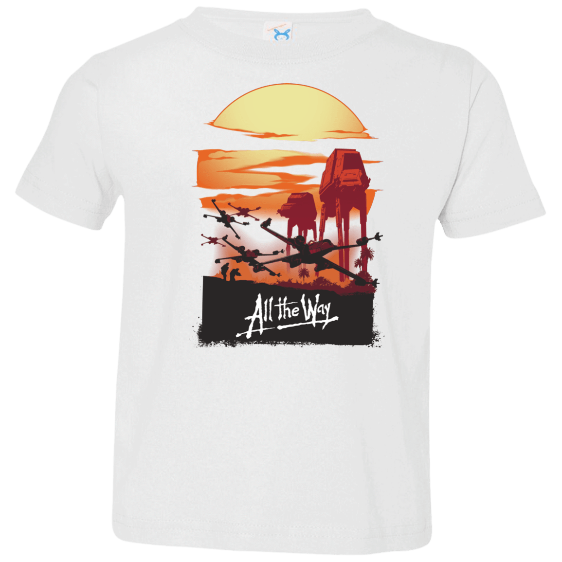 T-Shirts White / 2T All The Way Toddler Premium T-Shirt