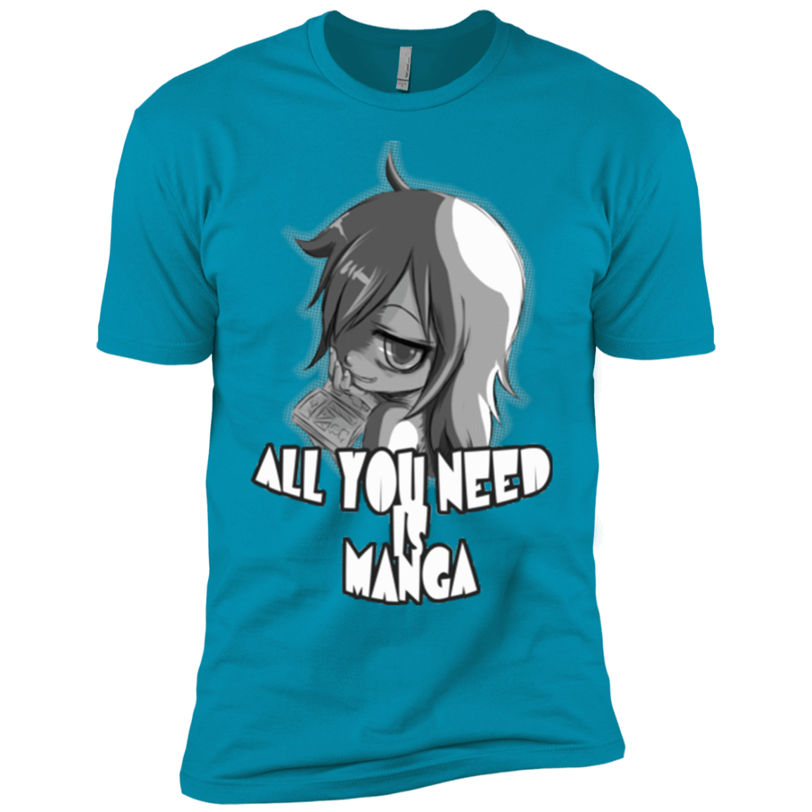 T-Shirts Turquoise / YXS All You Need is Manga Boys Premium T-Shirt