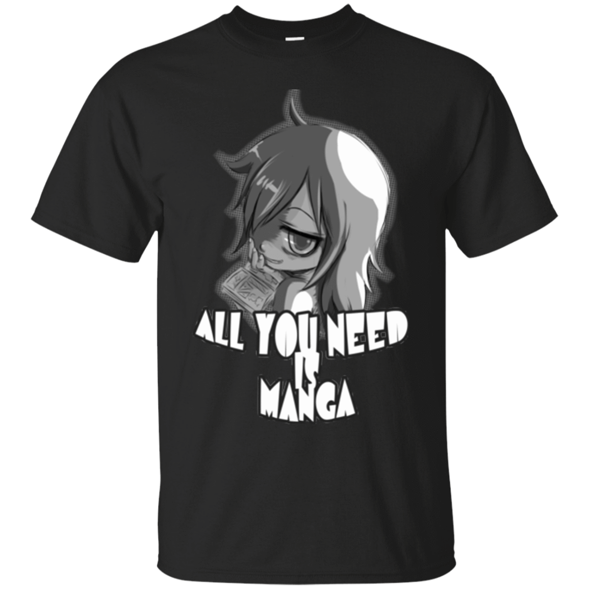 T-Shirts Black / Small All You Need is Manga T-Shirt