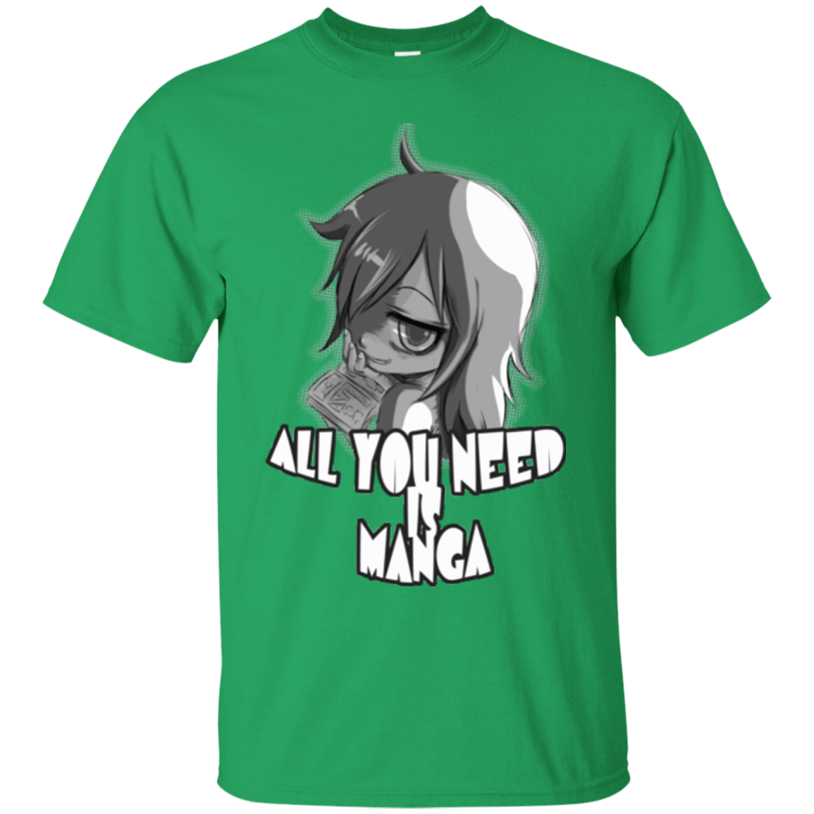 T-Shirts Irish Green / Small All You Need is Manga T-Shirt