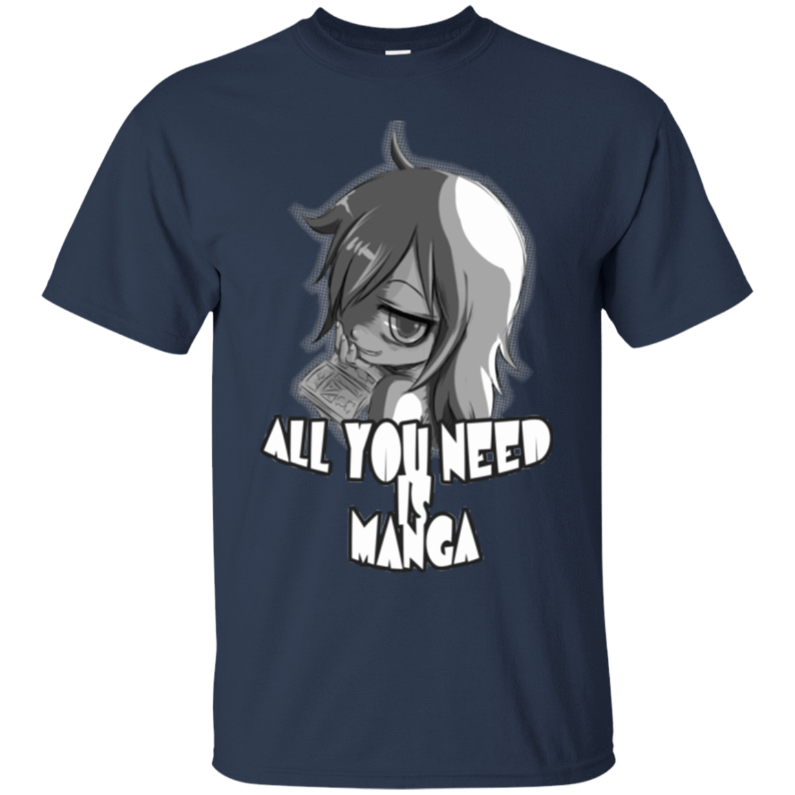 T-Shirts Navy / Small All You Need is Manga T-Shirt