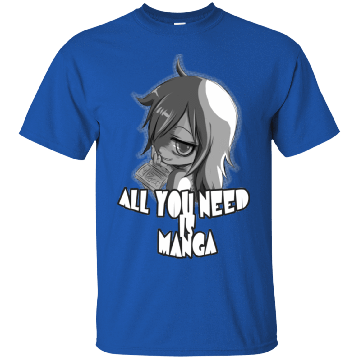 T-Shirts Royal / Small All You Need is Manga T-Shirt
