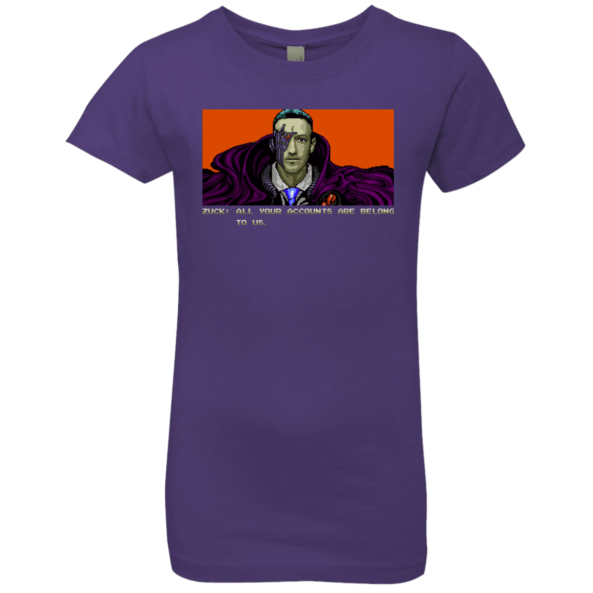 T-Shirts Purple Rush / YXS All Your Accounts Girls Premium T-Shirt