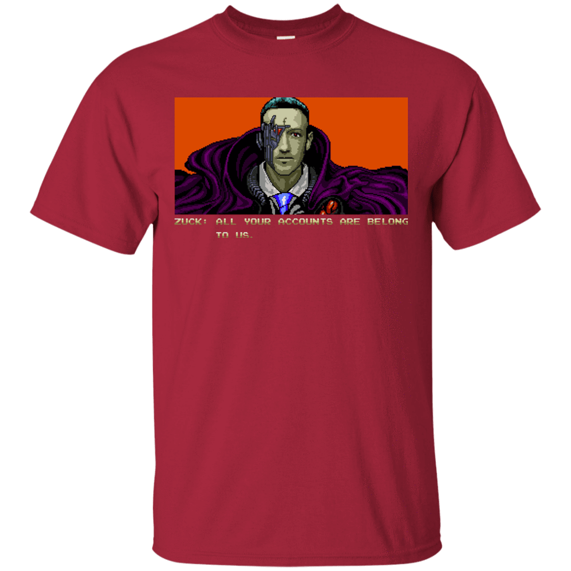 T-Shirts Cardinal / S All Your Accounts T-Shirt