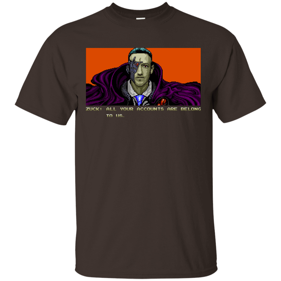 T-Shirts Dark Chocolate / S All Your Accounts T-Shirt