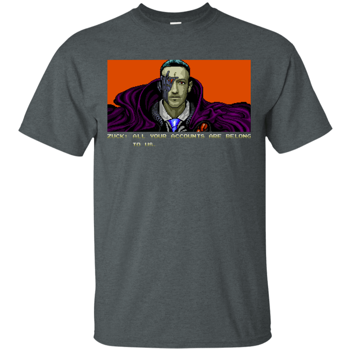 T-Shirts Dark Heather / S All Your Accounts T-Shirt