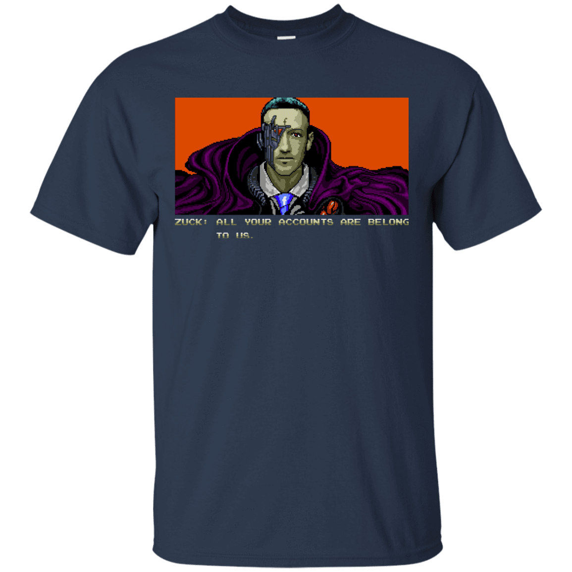 T-Shirts Navy / S All Your Accounts T-Shirt