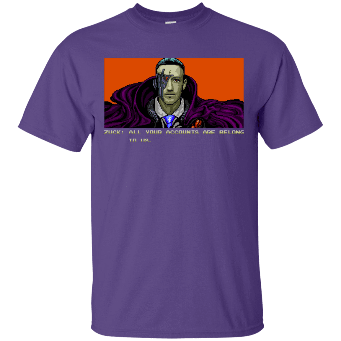 T-Shirts Purple / S All Your Accounts T-Shirt