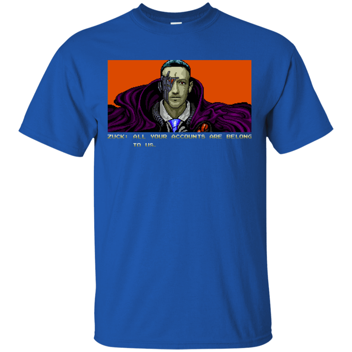 T-Shirts Royal / S All Your Accounts T-Shirt