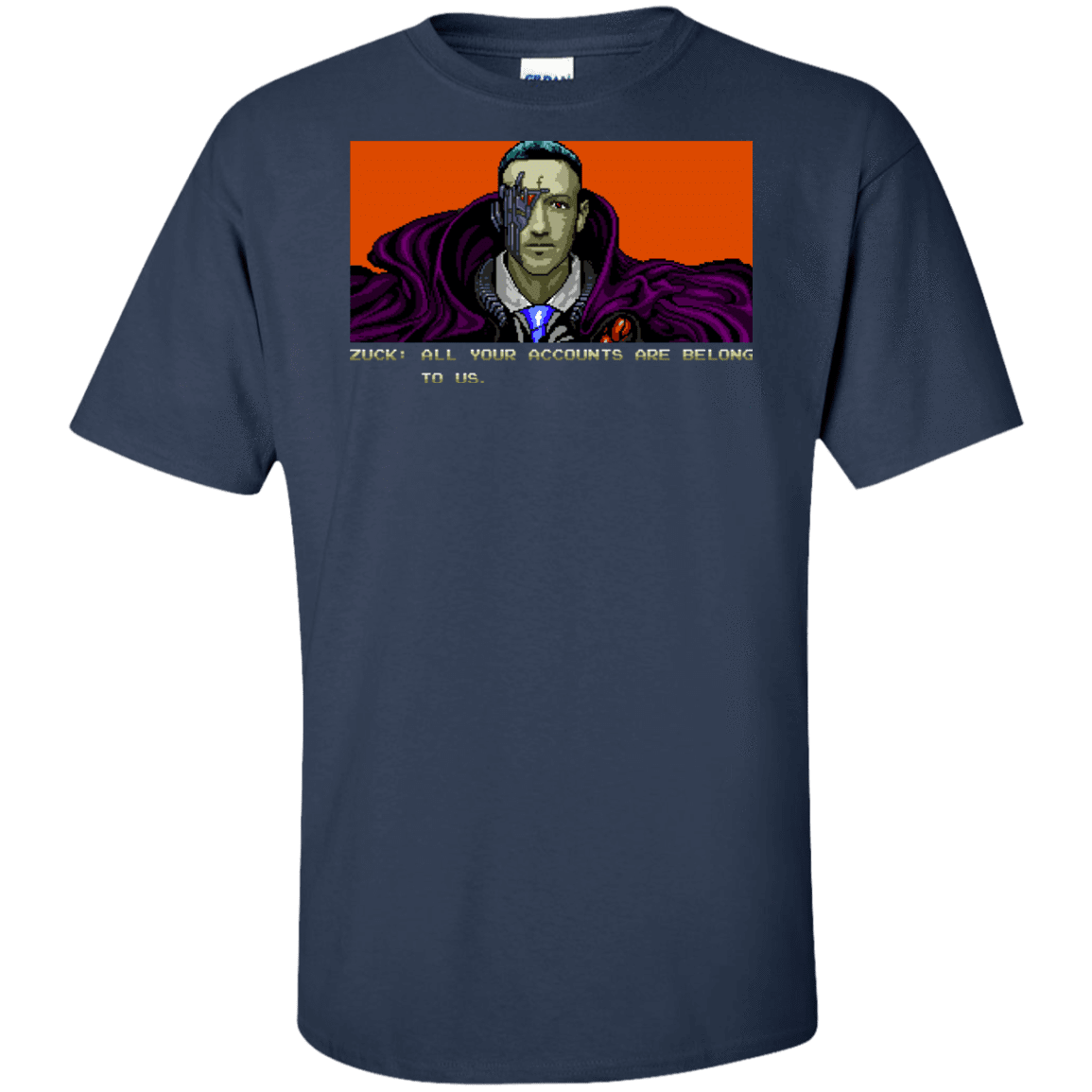 T-Shirts Navy / XLT All Your Accounts Tall T-Shirt