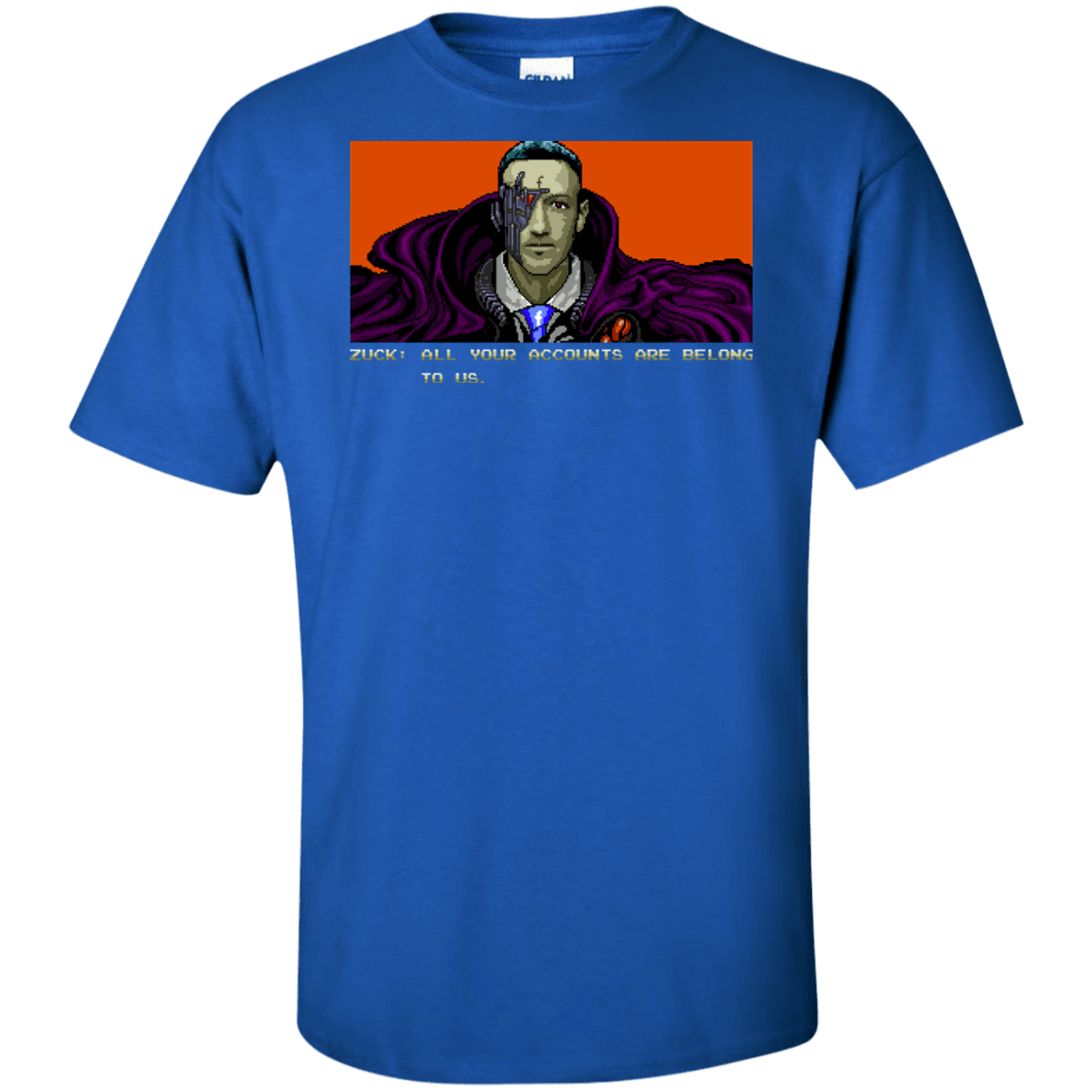 T-Shirts Royal / XLT All Your Accounts Tall T-Shirt