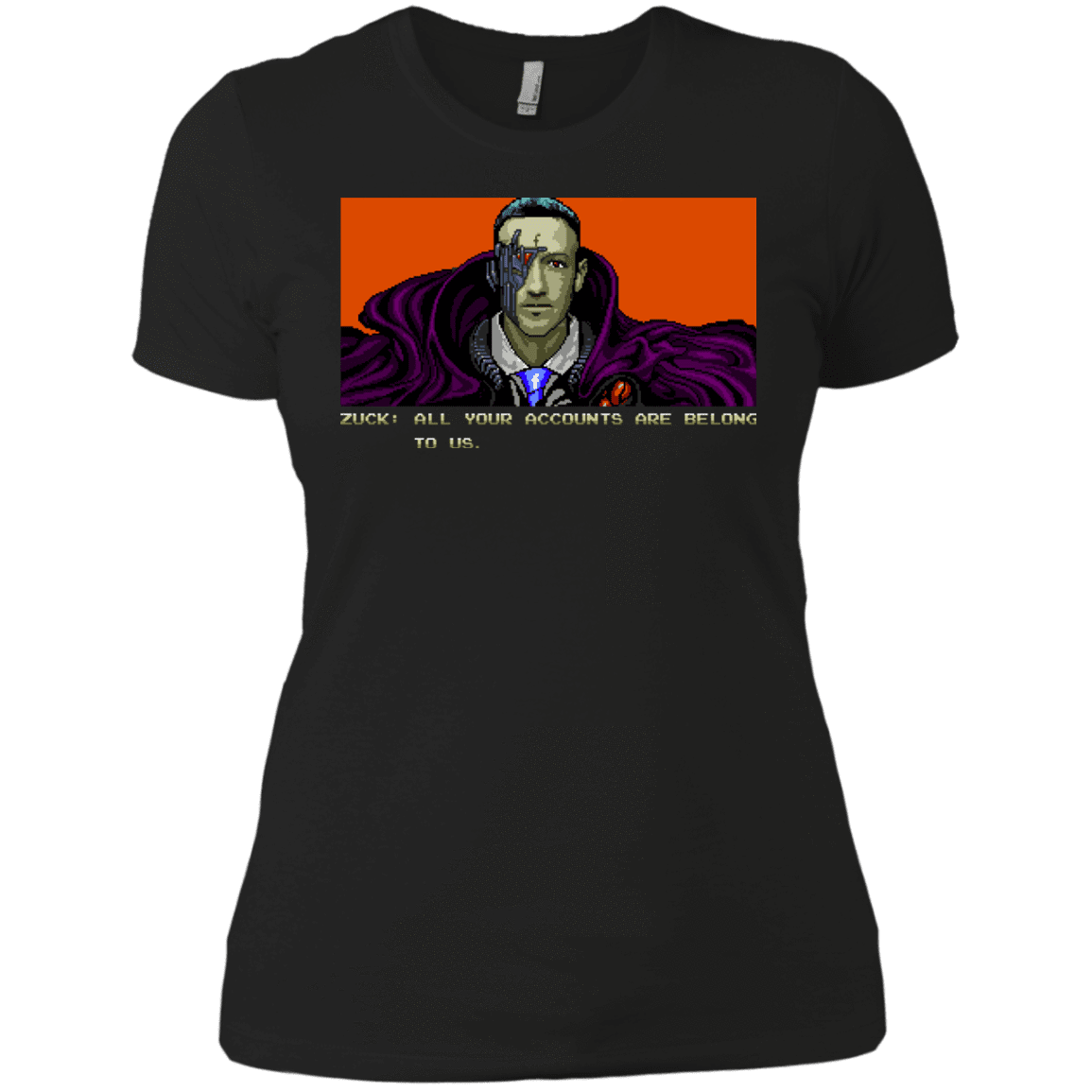 T-Shirts Black / X-Small All Your Accounts Women's Premium T-Shirt