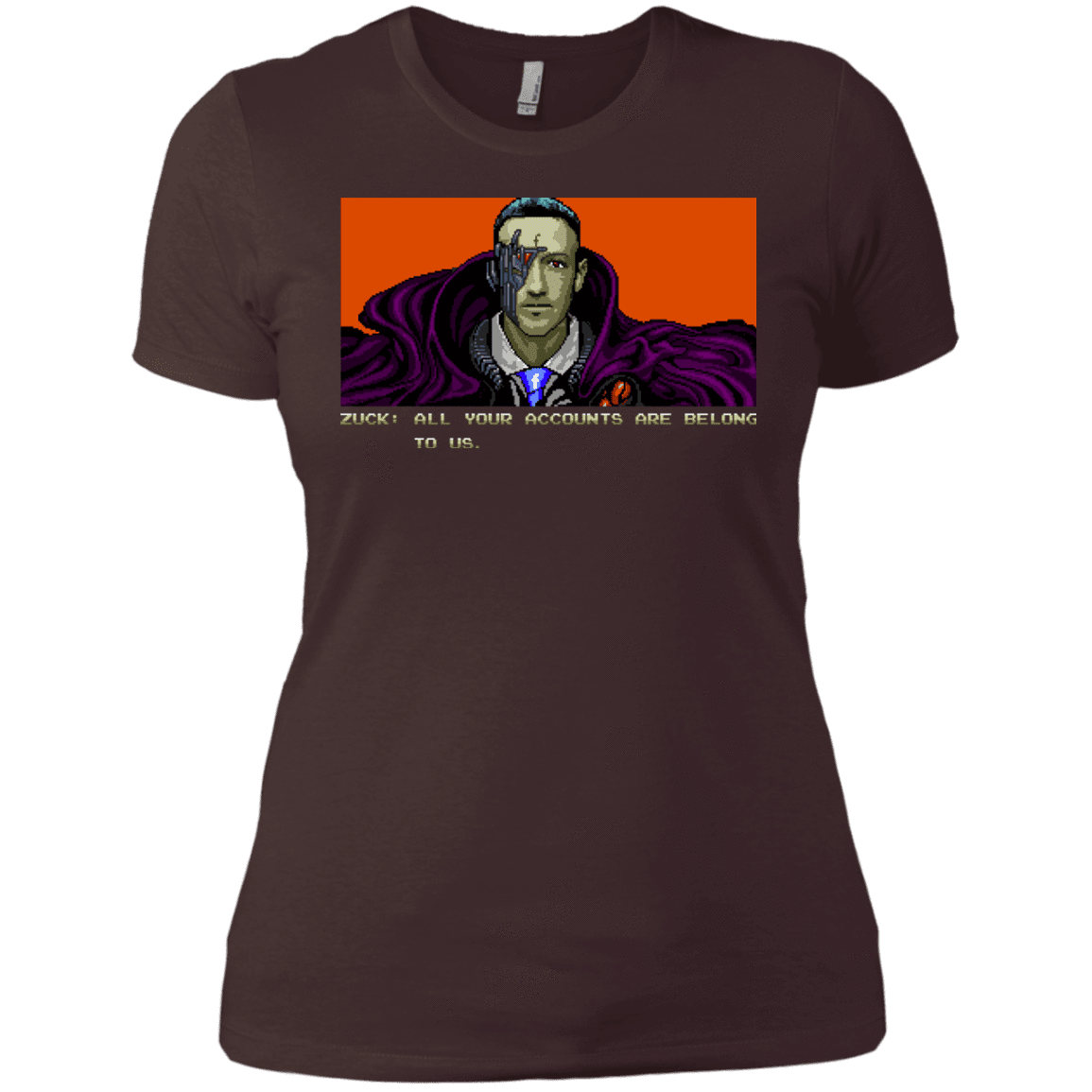 T-Shirts Dark Chocolate / X-Small All Your Accounts Women's Premium T-Shirt