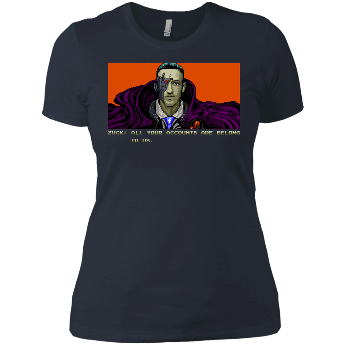 T-Shirts Indigo / X-Small All Your Accounts Women's Premium T-Shirt