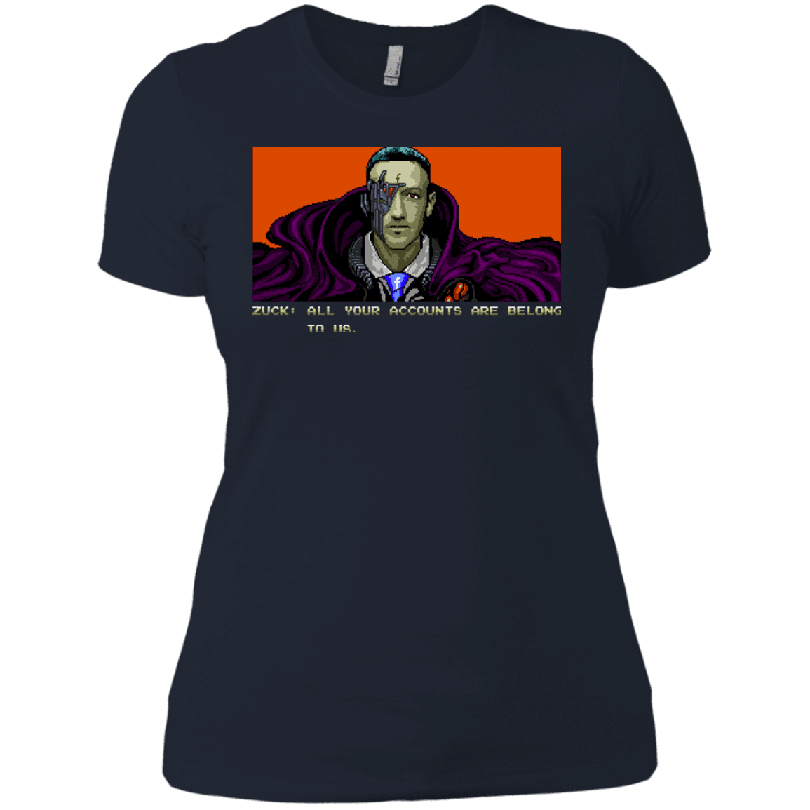 T-Shirts Midnight Navy / X-Small All Your Accounts Women's Premium T-Shirt