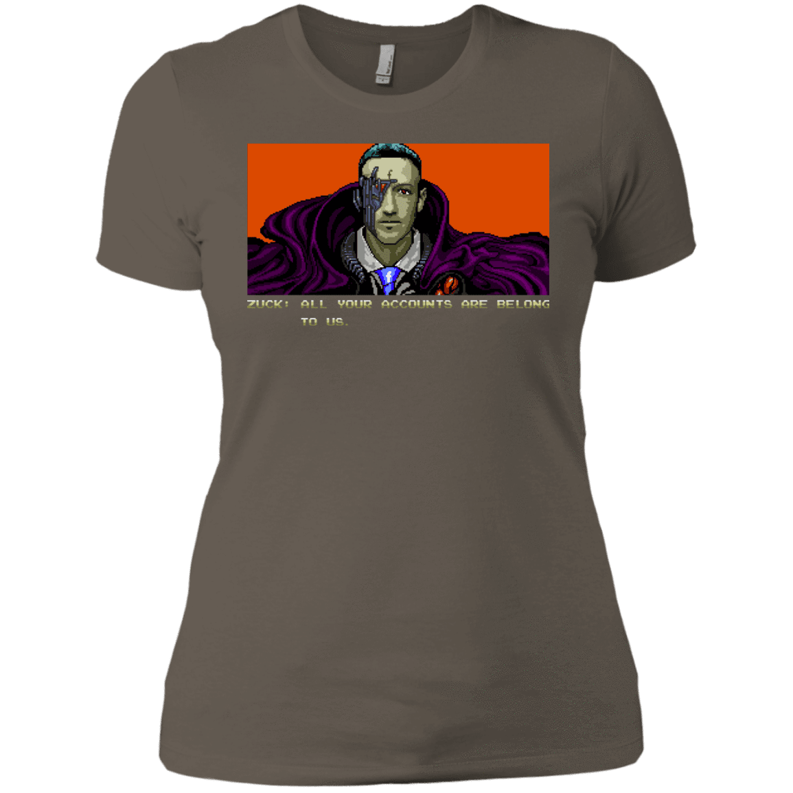 T-Shirts Warm Grey / X-Small All Your Accounts Women's Premium T-Shirt