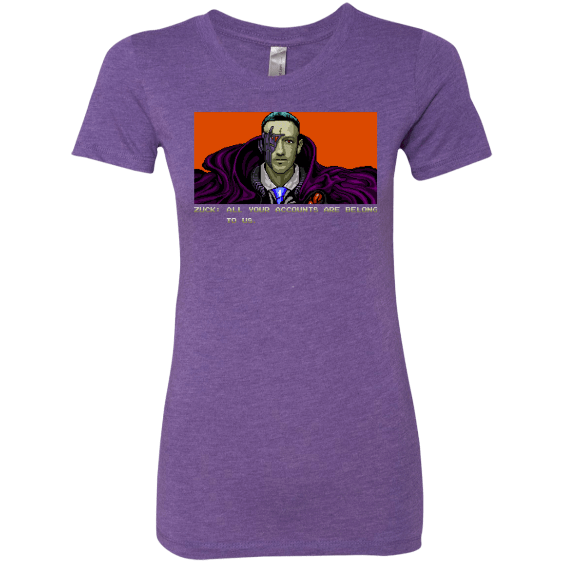 T-Shirts Purple Rush / S All Your Accounts Women's Triblend T-Shirt