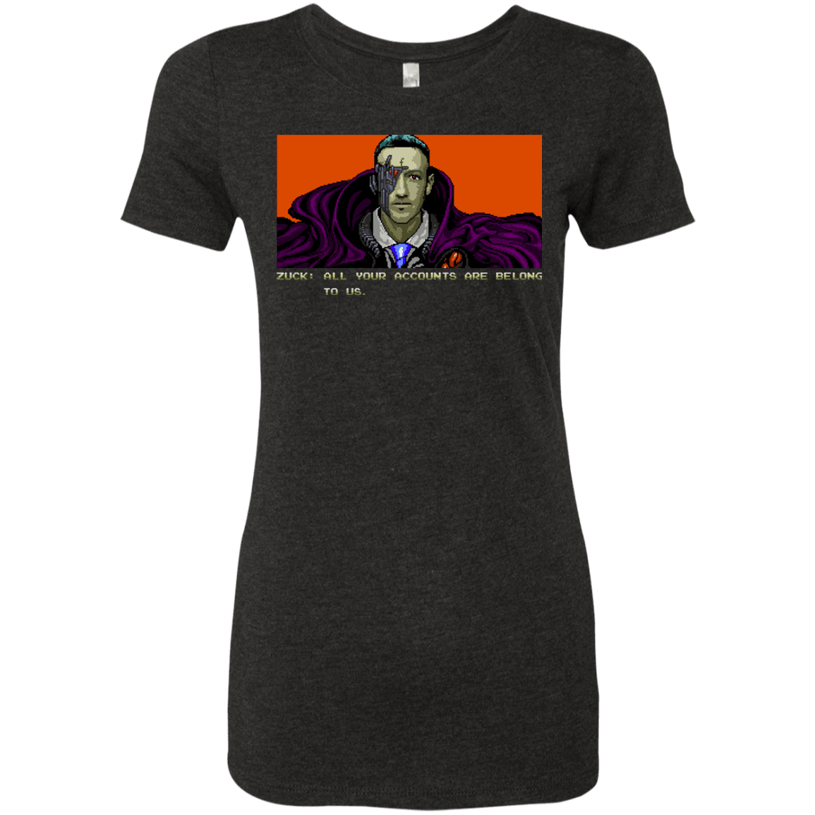 T-Shirts Vintage Black / S All Your Accounts Women's Triblend T-Shirt