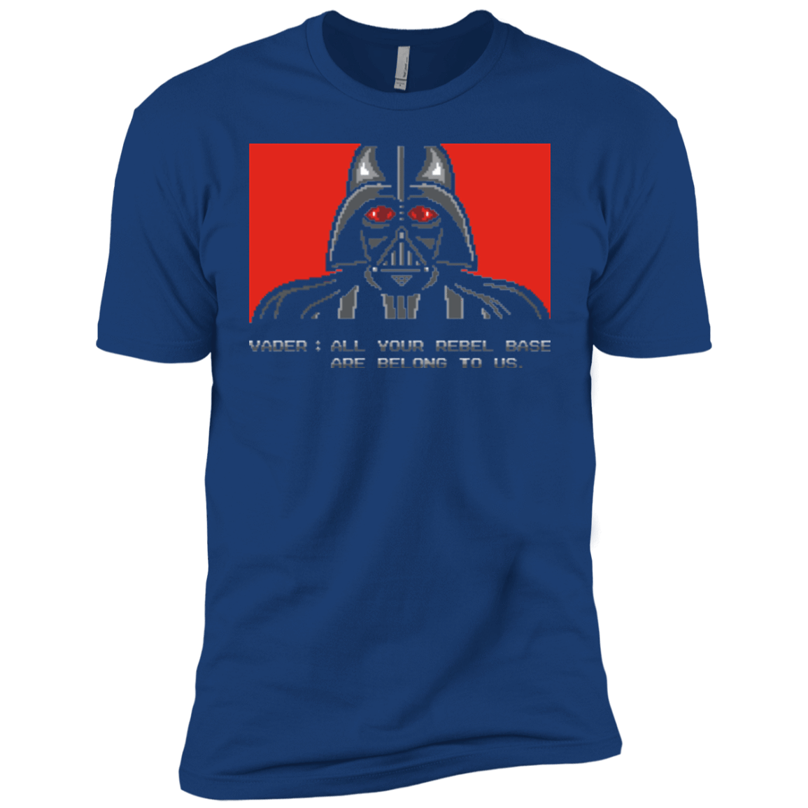 T-Shirts Royal / YXS All your rebel base are belongs to us Boys Premium T-Shirt