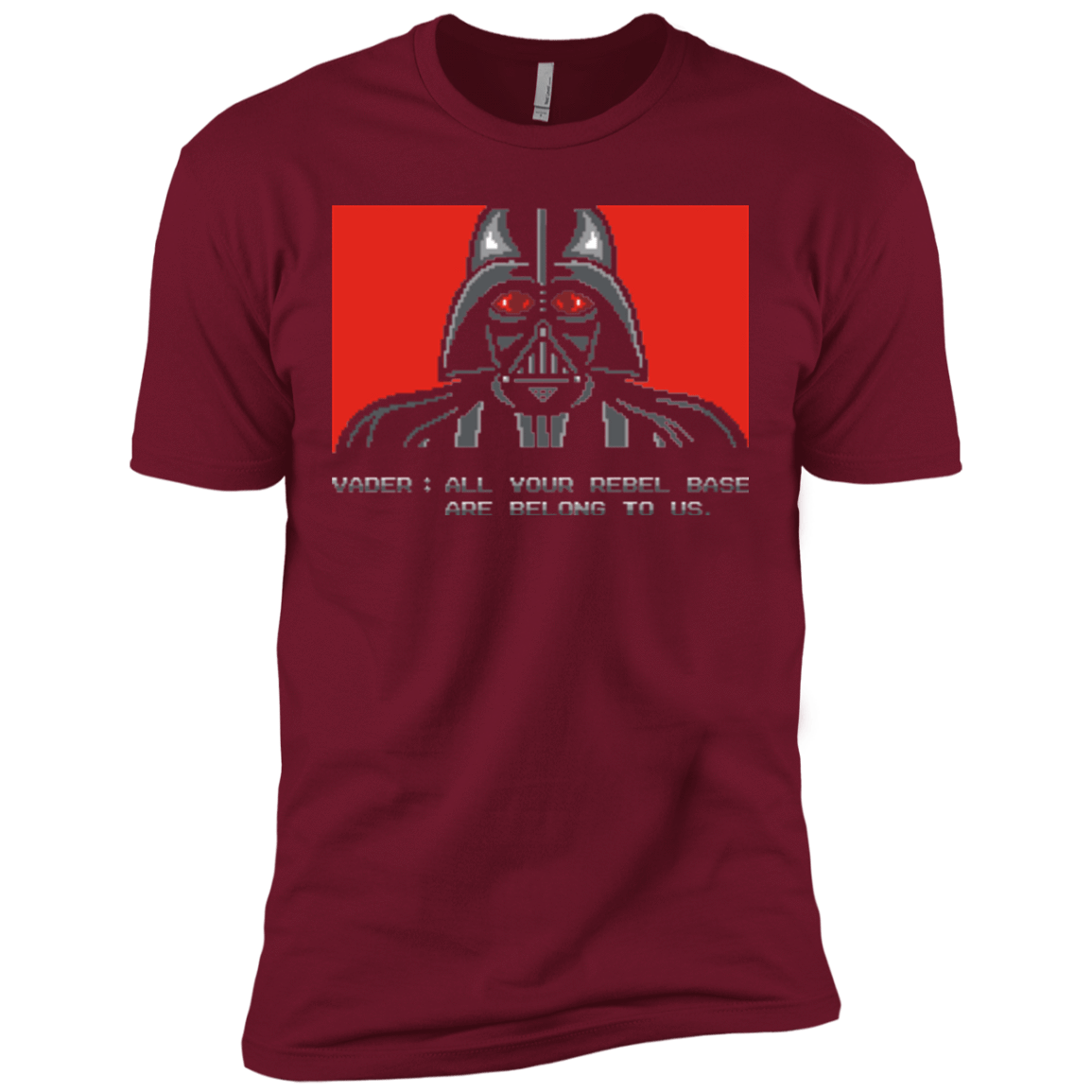 T-Shirts Cardinal / X-Small All your rebel base are belongs to us Men's Premium T-Shirt