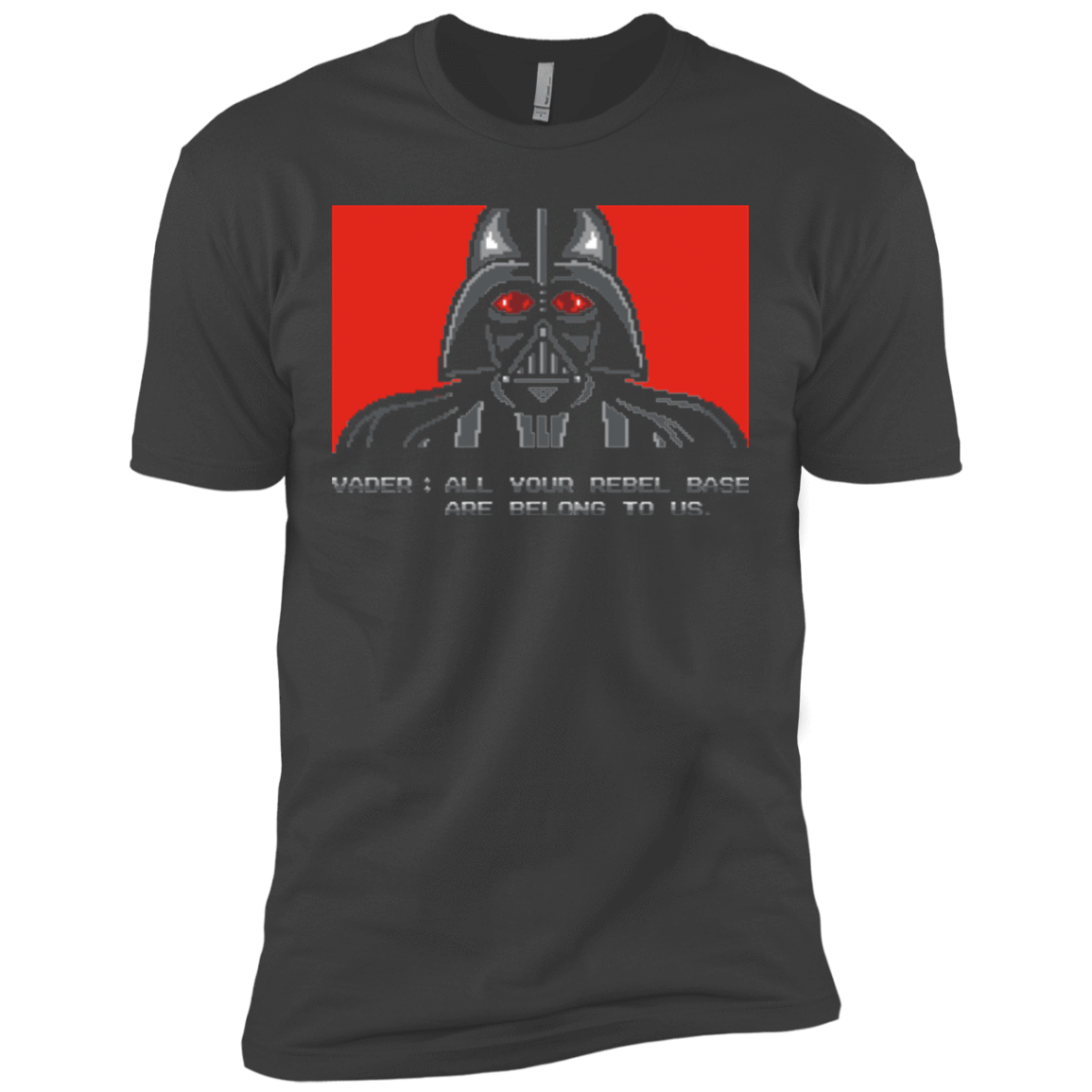 T-Shirts Heavy Metal / X-Small All your rebel base are belongs to us Men's Premium T-Shirt