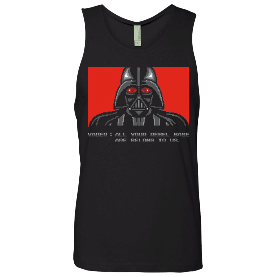 T-Shirts Black / Small All your rebel base are belongs to us Men's Premium Tank Top