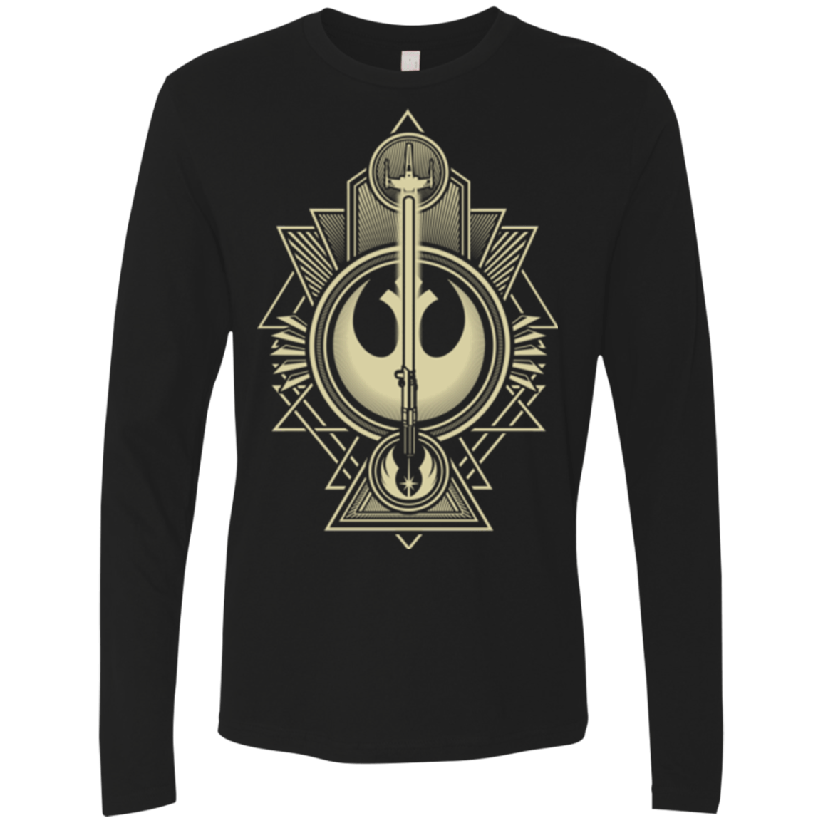 T-Shirts Black / Small Alliance Association Men's Premium Long Sleeve