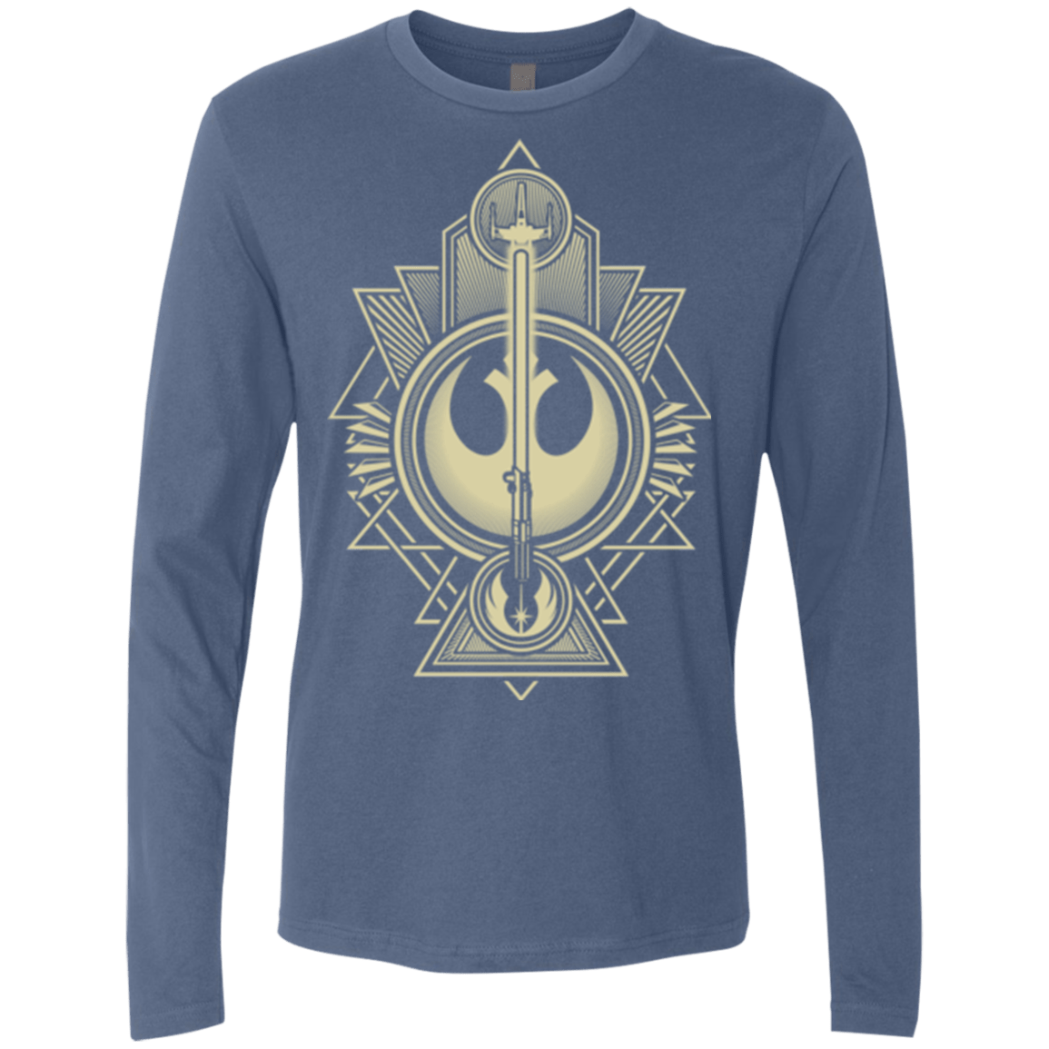 T-Shirts Indigo / Small Alliance Association Men's Premium Long Sleeve