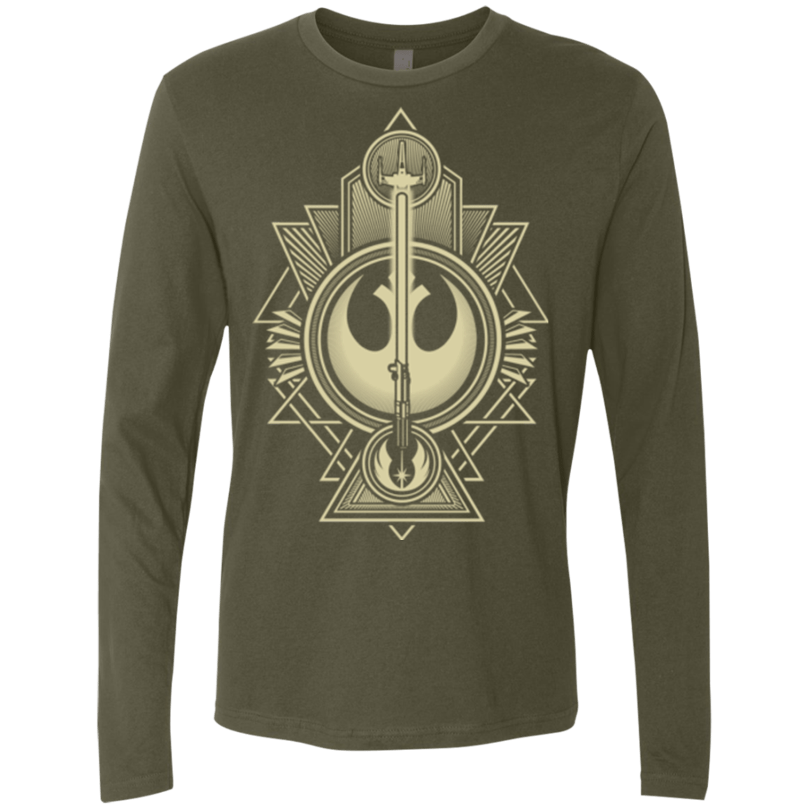 T-Shirts Military Green / Small Alliance Association Men's Premium Long Sleeve