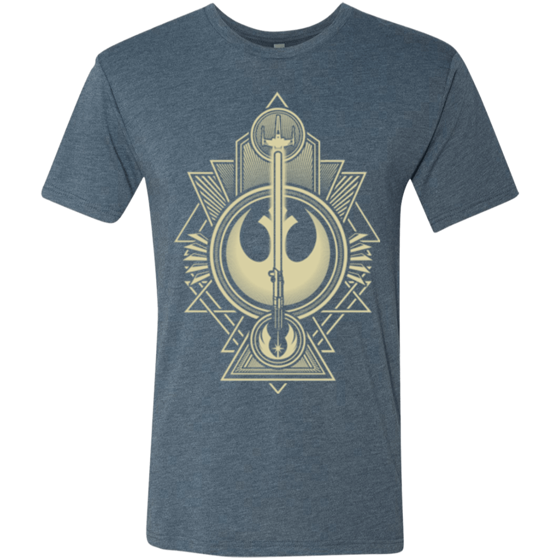 T-Shirts Indigo / Small Alliance Association Men's Triblend T-Shirt