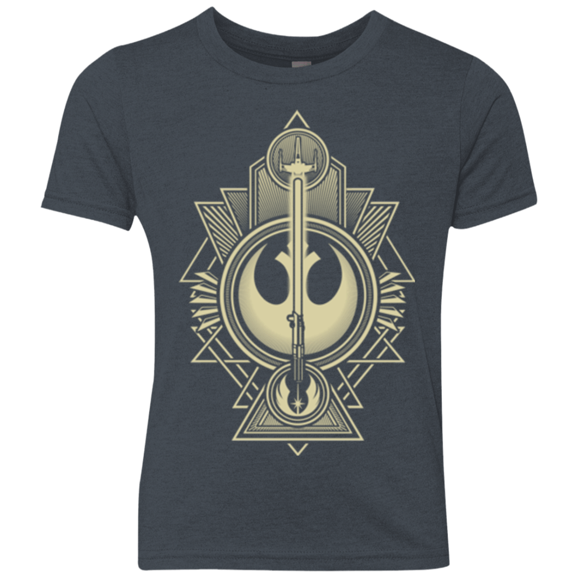 T-Shirts Vintage Navy / YXS Alliance Association Youth Triblend T-Shirt