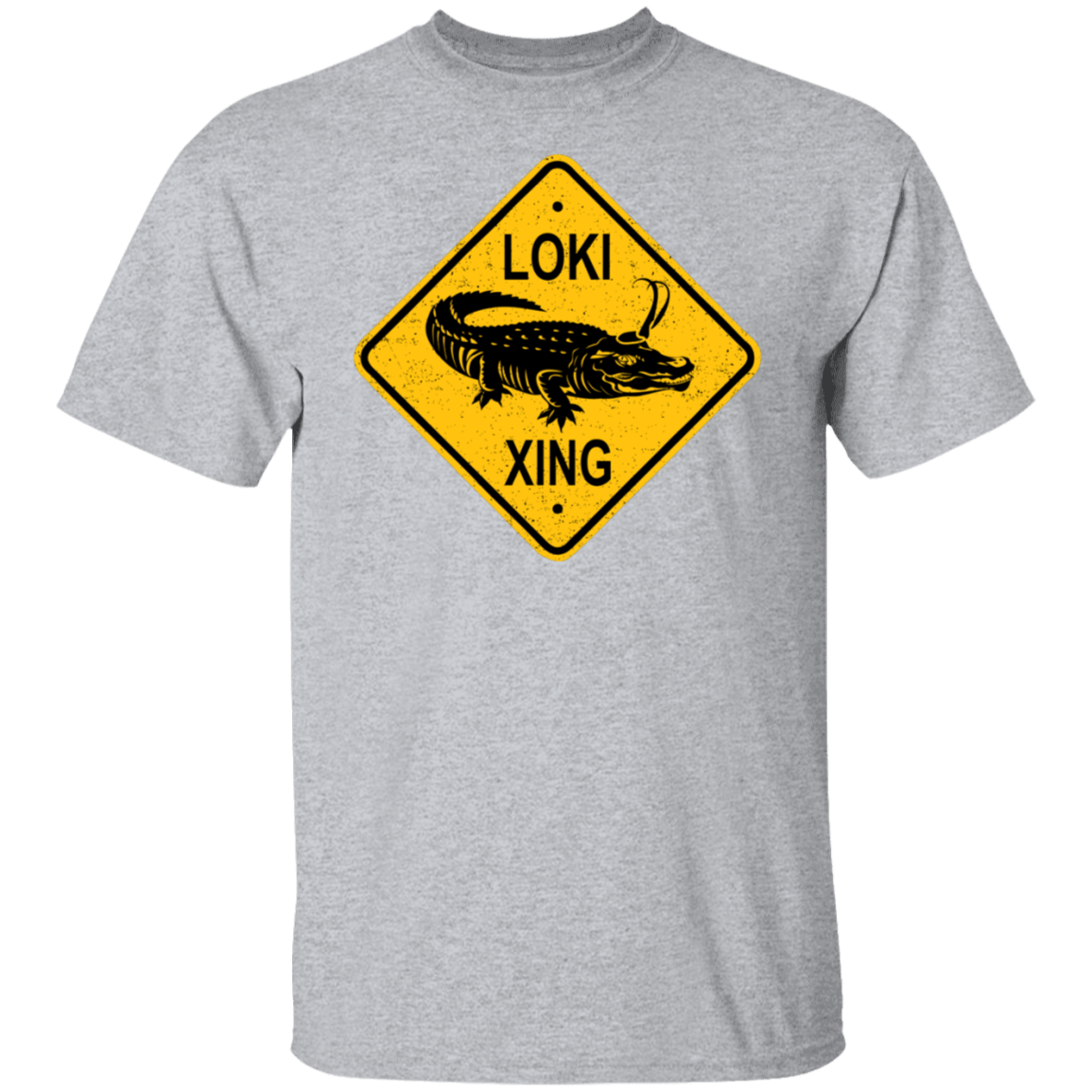 T-Shirts Sport Grey / S Alligator Xing T-Shirt