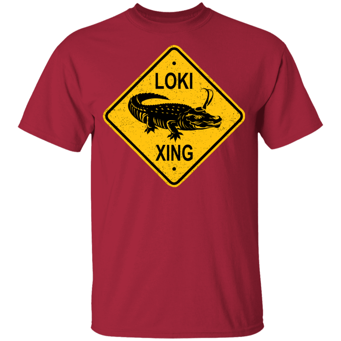 T-Shirts Cardinal / YXS Alligator Xing Youth T-Shirt