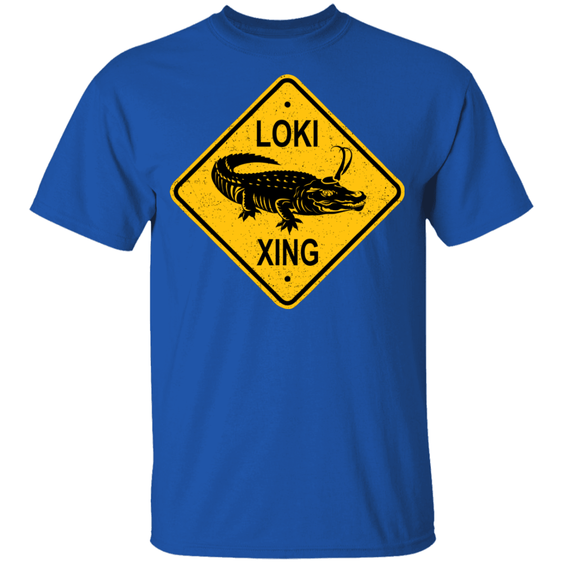 T-Shirts Royal / YXS Alligator Xing Youth T-Shirt