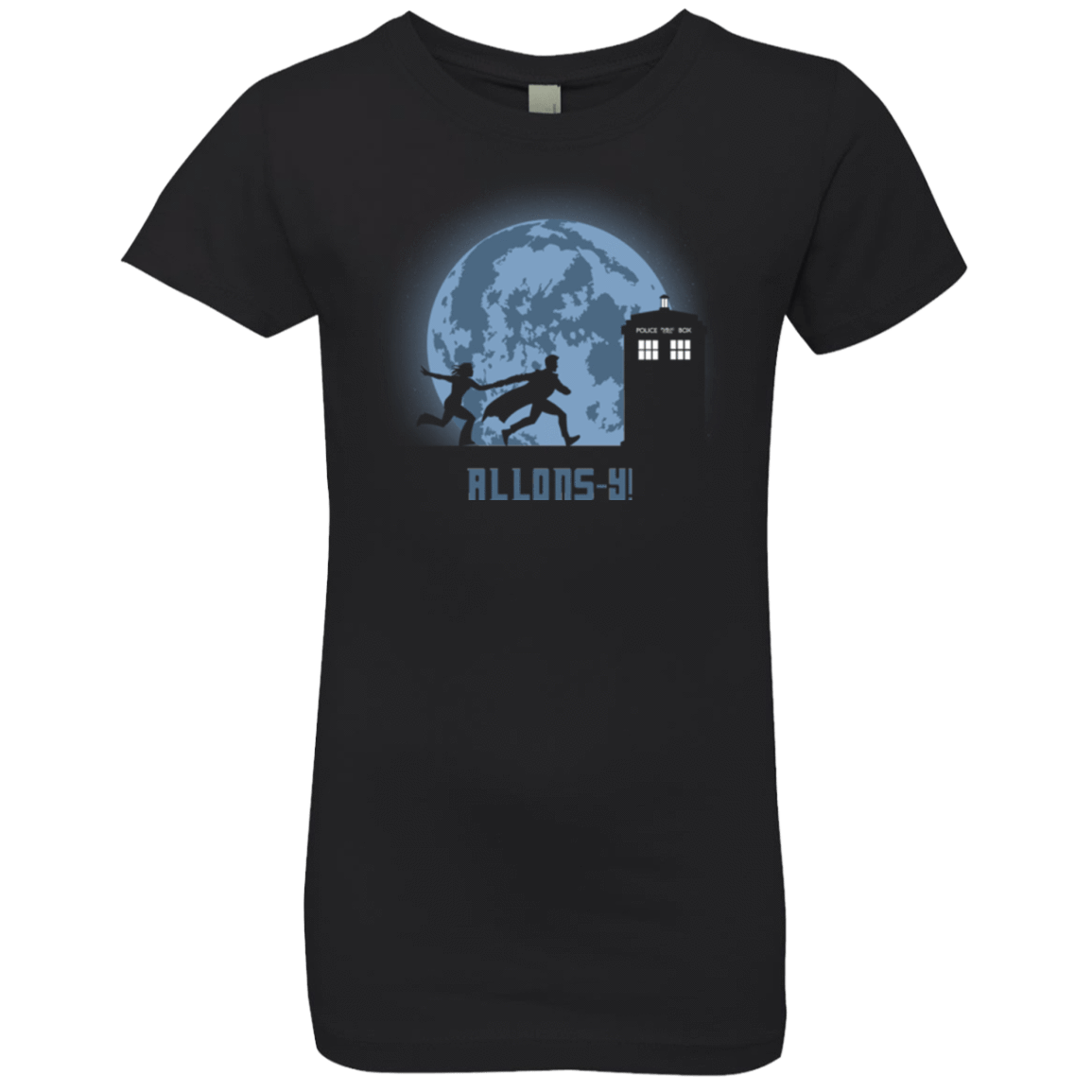 T-Shirts Black / YXS Allons y! Girls Premium T-Shirt