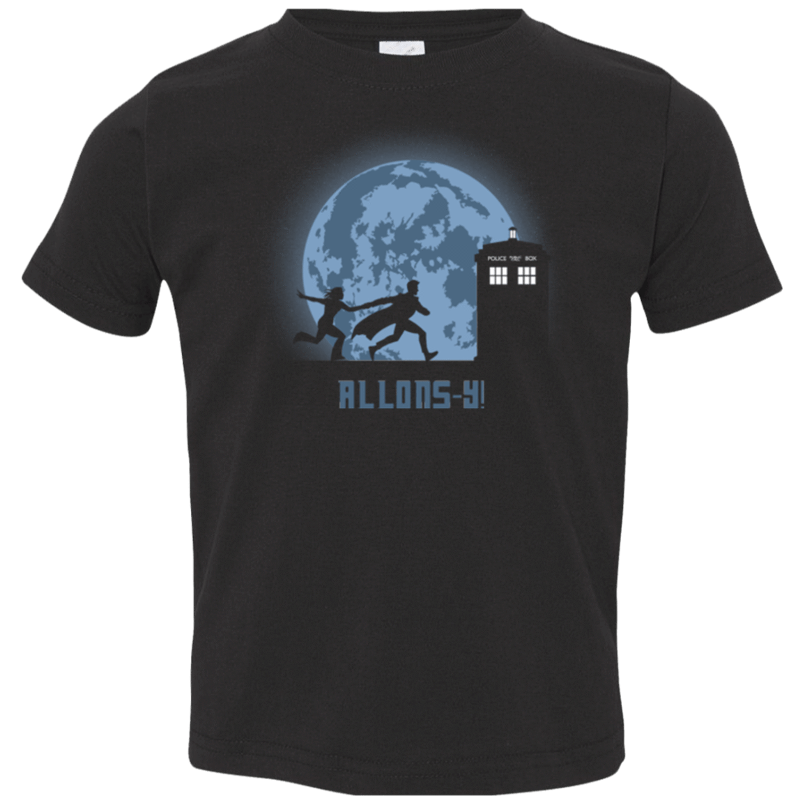 T-Shirts Black / 2T Allons y! Toddler Premium T-Shirt