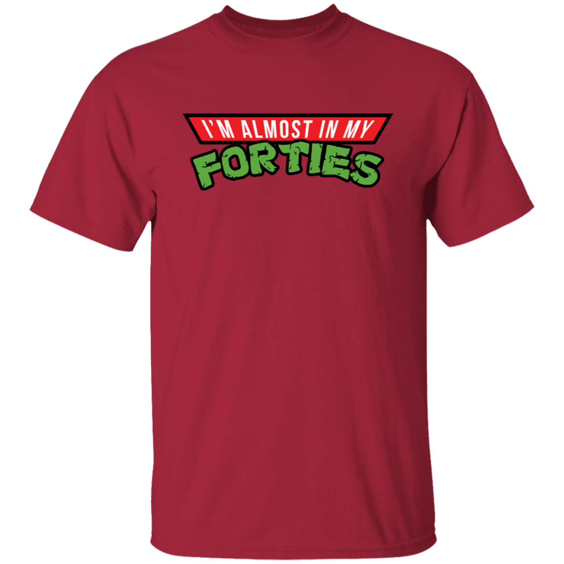 T-Shirts Cardinal / S Almost 40 T-Shirt