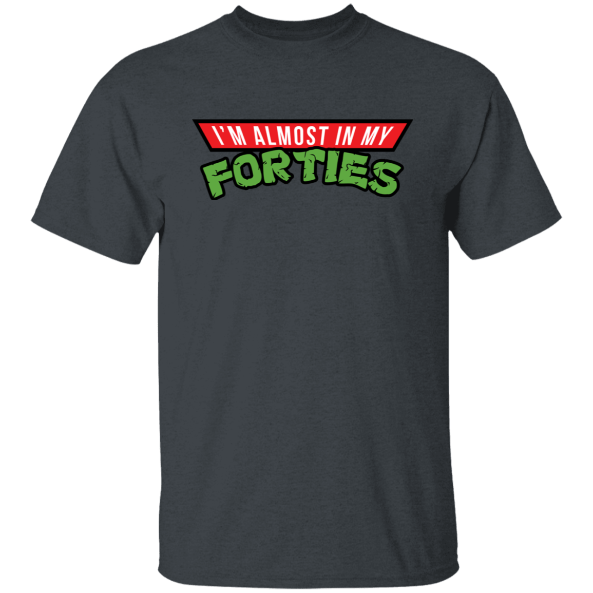 T-Shirts Dark Heather / S Almost 40 T-Shirt