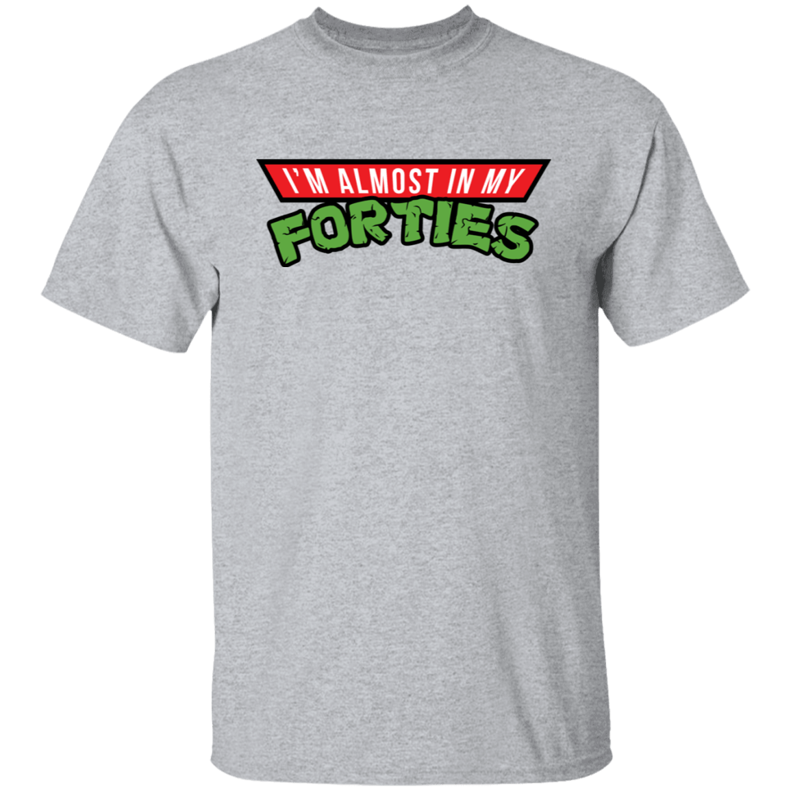 T-Shirts Sport Grey / S Almost 40 T-Shirt