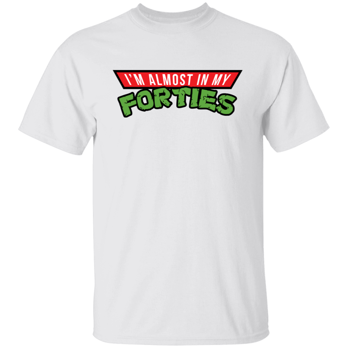 T-Shirts White / S Almost 40 T-Shirt