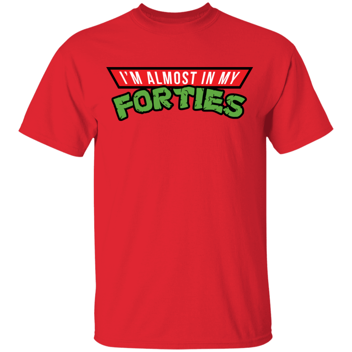 T-Shirts Red / YXS Almost 40 Youth T-Shirt