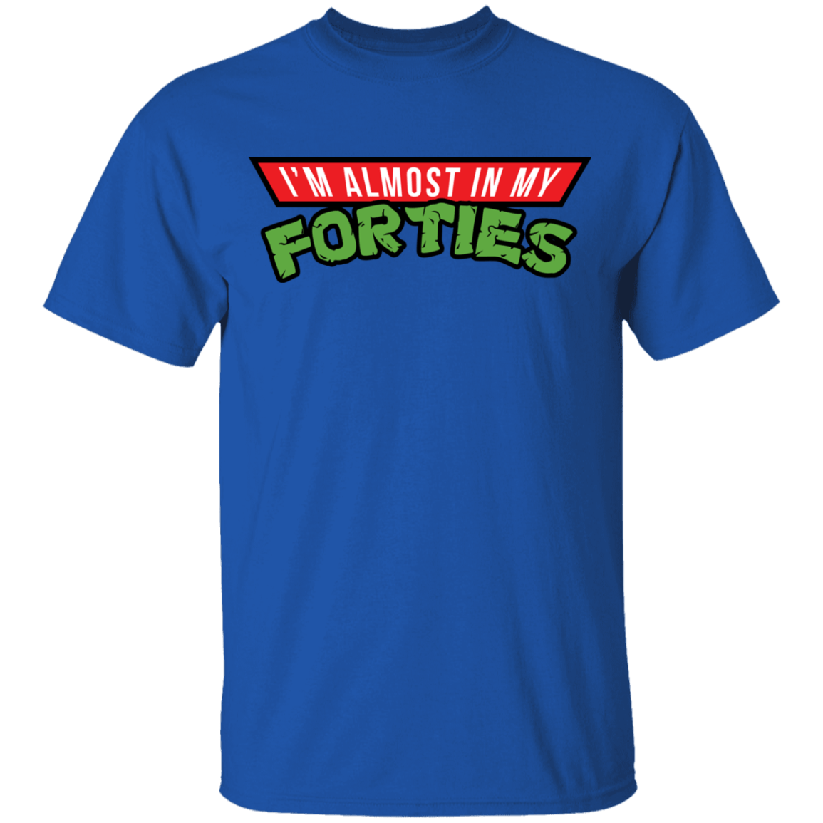 T-Shirts Royal / YXS Almost 40 Youth T-Shirt