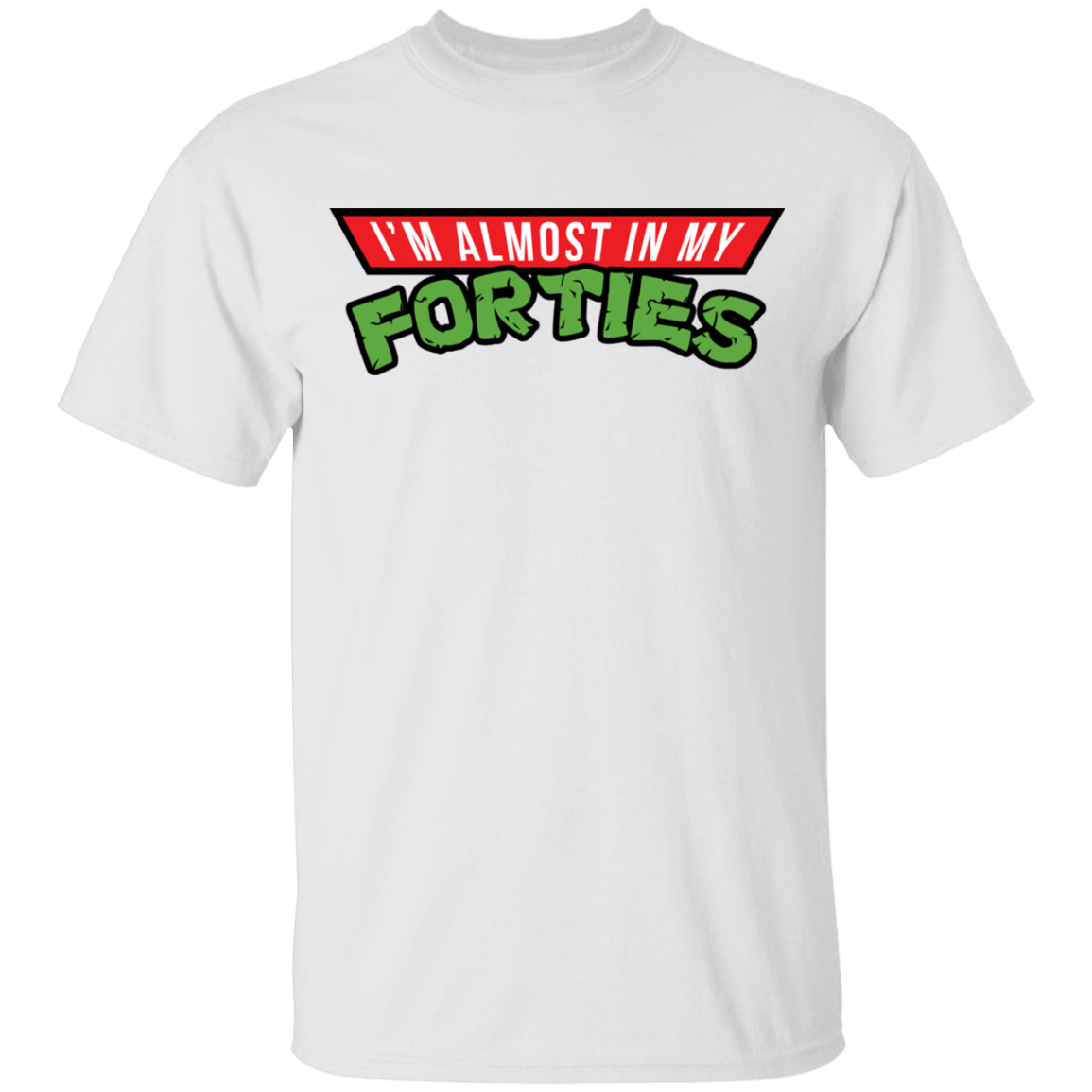 T-Shirts White / YXS Almost 40 Youth T-Shirt