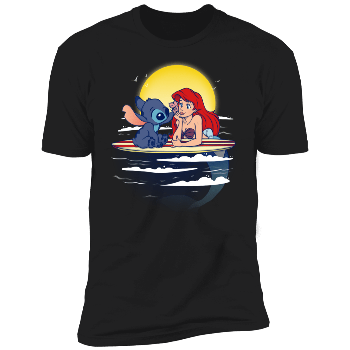 T-Shirts Black / X-Small Aloha Mermaid Men's Premium T-Shirt