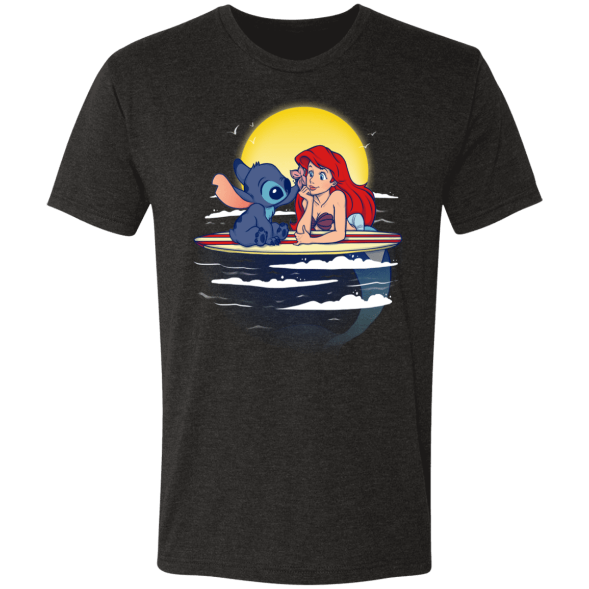T-Shirts Vintage Black / S Aloha Mermaid Men's Triblend T-Shirt
