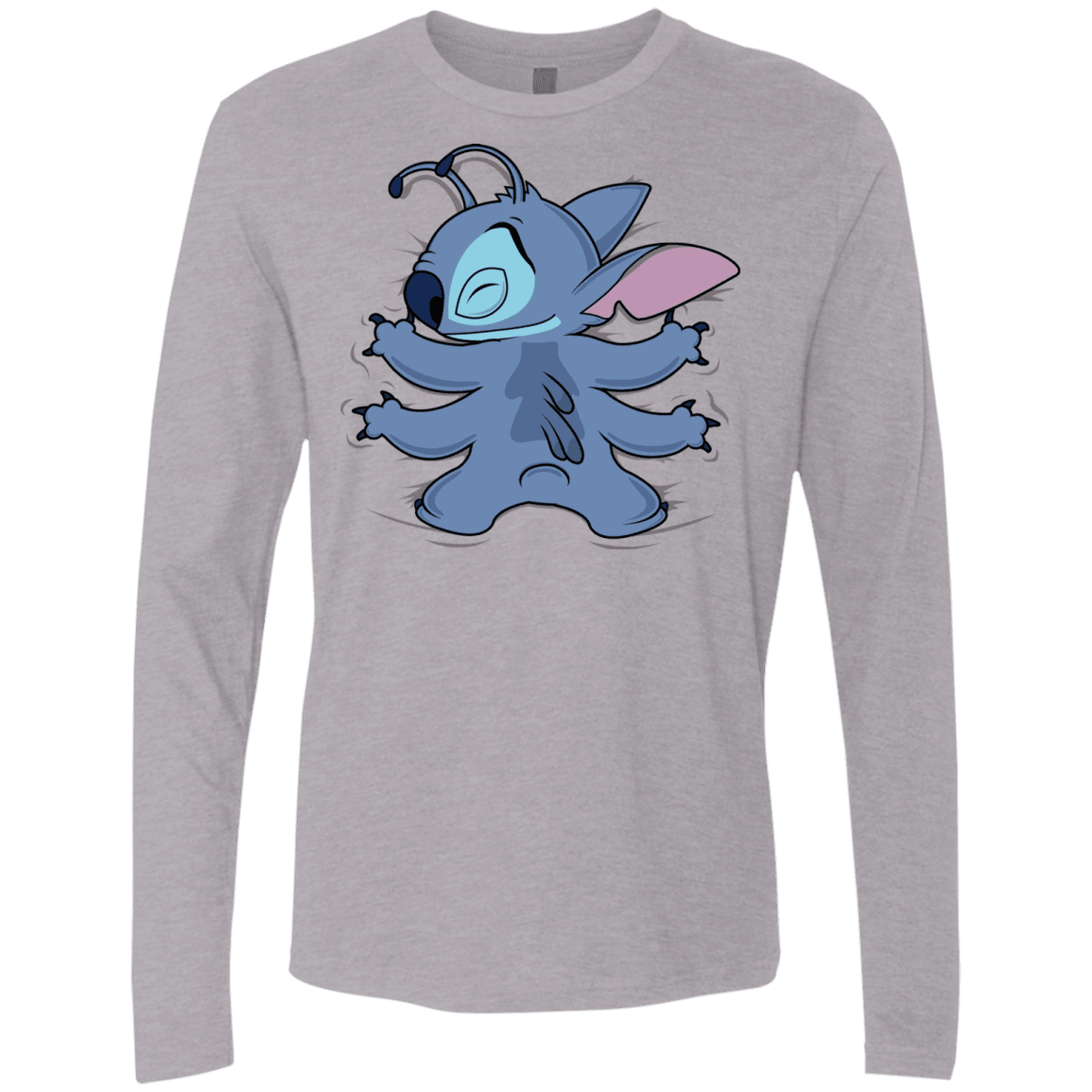 T-Shirts Heather Grey / S Alohug Men's Premium Long Sleeve