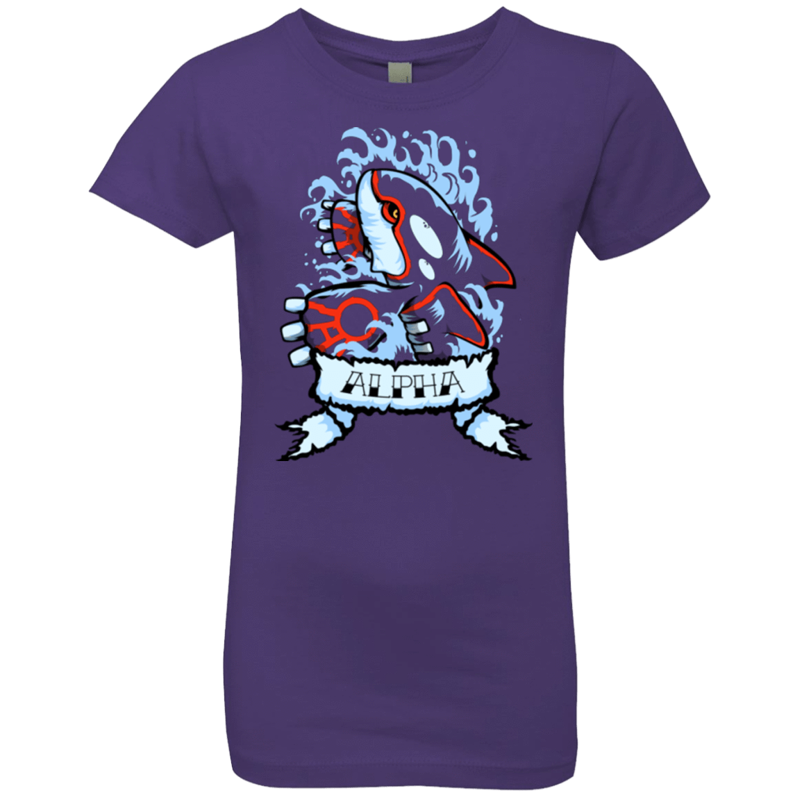 T-Shirts Purple Rush / YXS Alpha Girls Premium T-Shirt